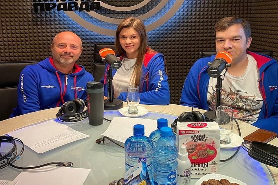 На Радио «Комсомольская правда» Сева Мокин @mokin.seva, Наталья Мощенко @tatti_schatz, Михаил Докукин @ dokukin.info
