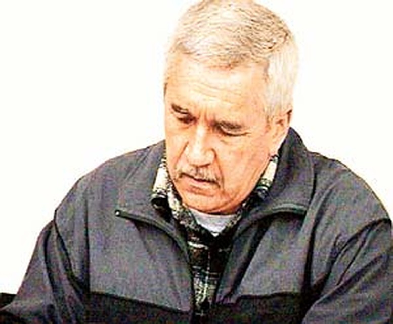 Александр Запорожский в зале суда.