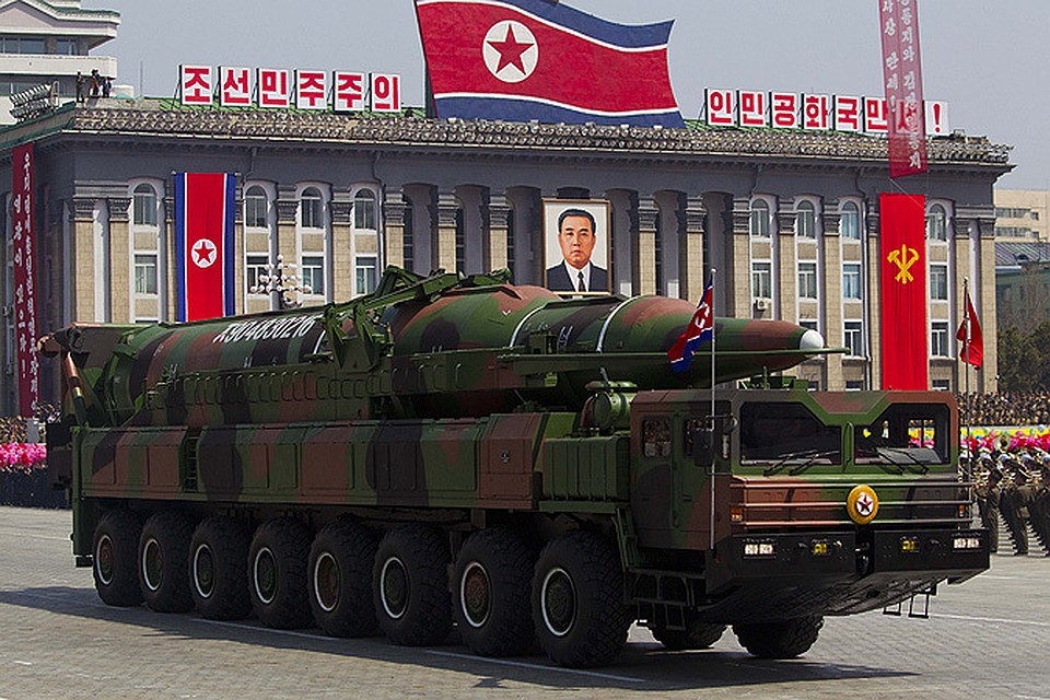 Самое грозное оружие Северной Кореи - ракета Rodong-C.