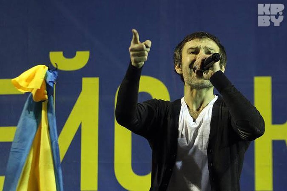 Вакарчук со старым составом выступил на Майдане.