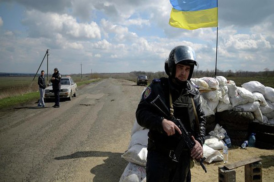 В Славянске украинские военные захватили телецентр