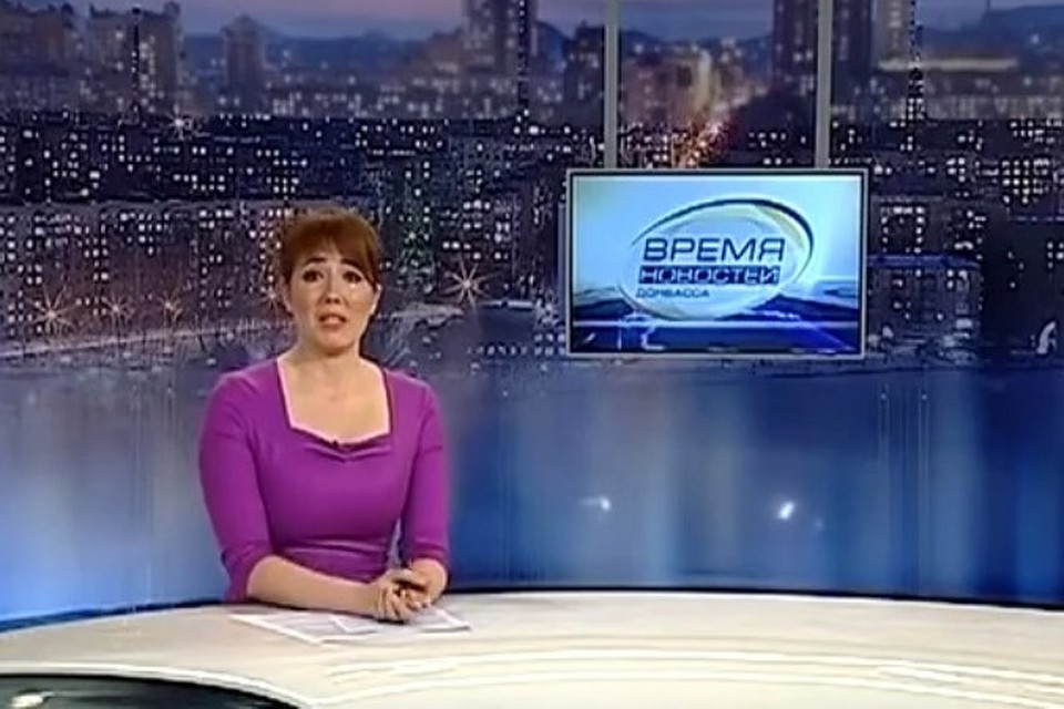 Клип донецких школьников о мире растрогал до слез ведущую новостей