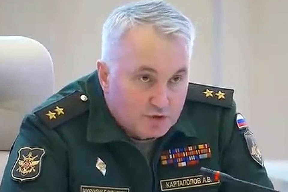 Начальник оперативного управления Генштаба России Андрей Картополов.