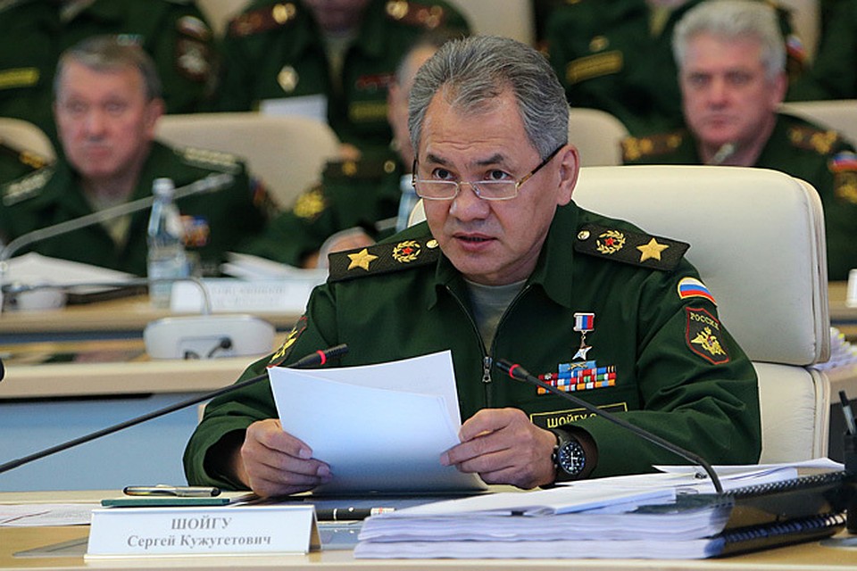 Министр обороны РФ генерал армии Сергей ШОЙГУ: Решение о создании НЦУО было принято Президентом России