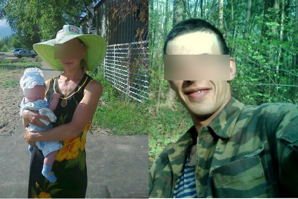 На фото Валя держит младшую дочь. Соцсети