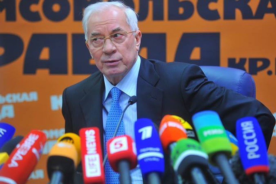 Бывший премьер-министр Украины Николай Азаров