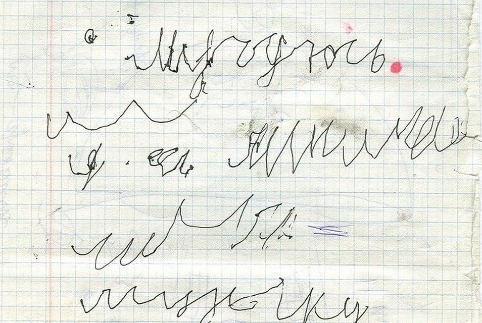 Маленький Илья написал: «Мучаюсь, хочу в школу». Фото: из личного архива семьи Толкач.