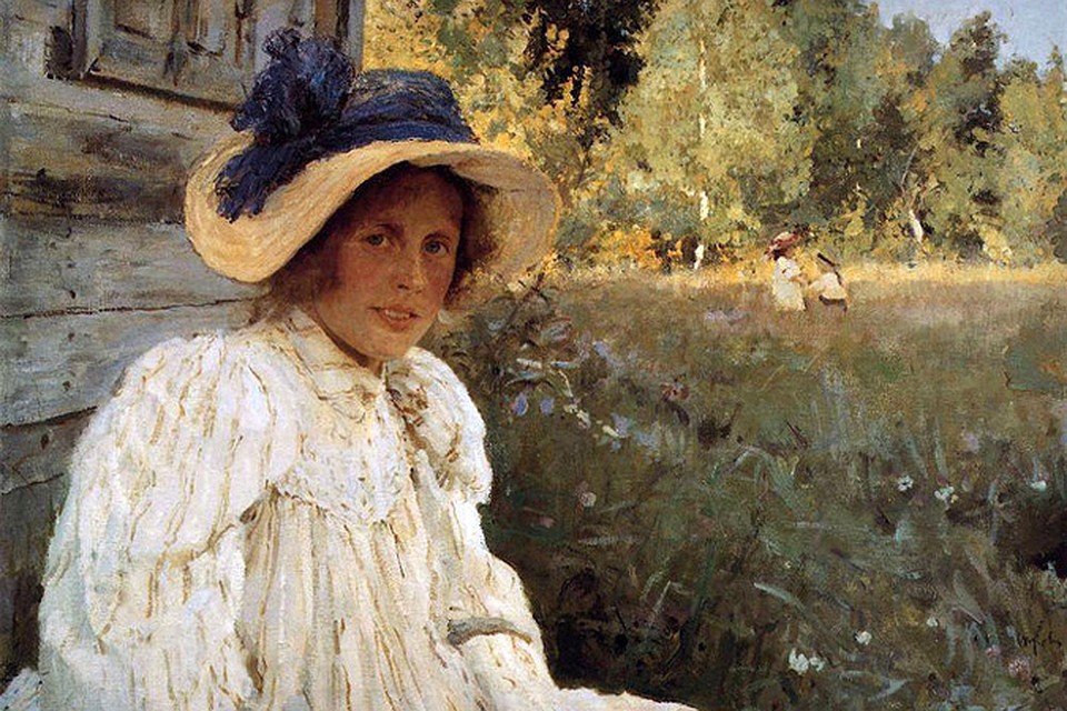 Серова О.Ф. («Летом», портрет жены, 1895) Фото: предоставлено организаторами.
