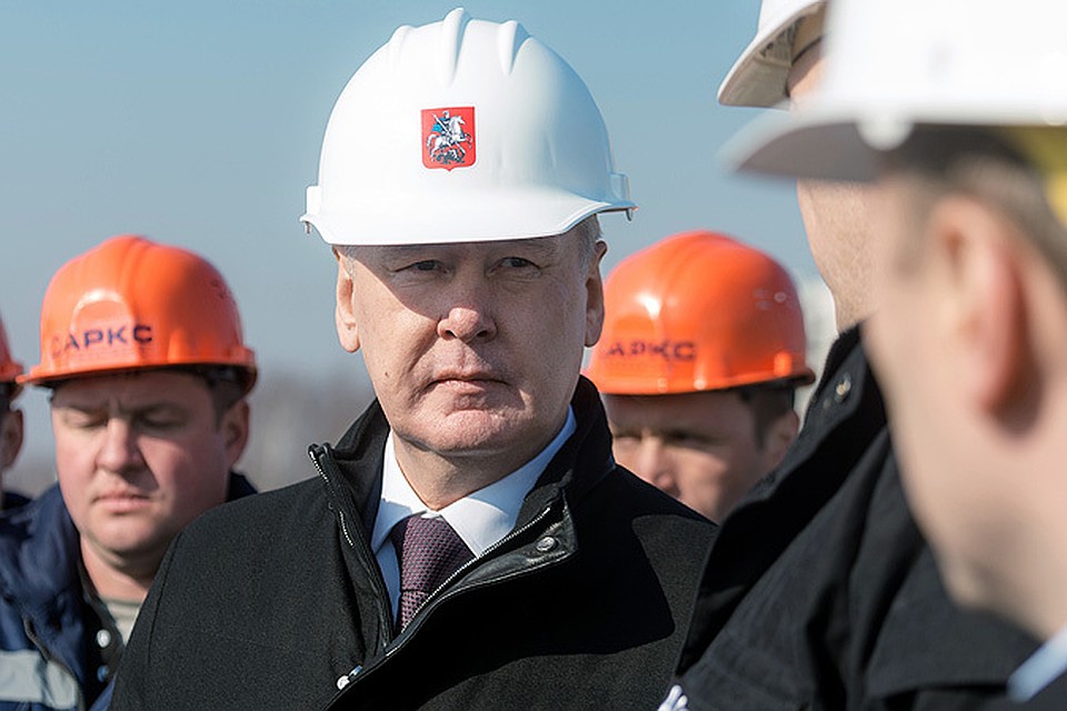 Собянин открыл развязку МКАД с Ленинским проспектом