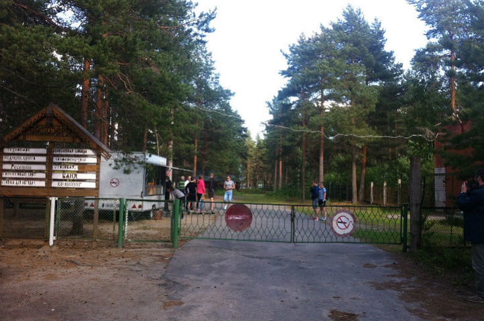В лагере "Сямозеро"