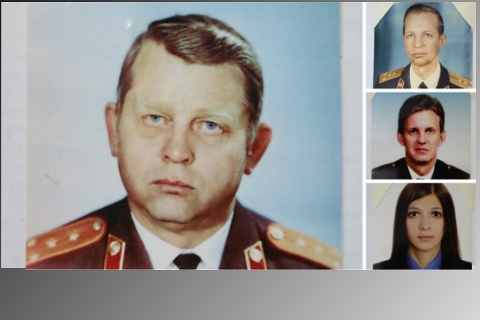 Николай Вихорев, его брат Михаил, сын Владимир и внучка Людмила