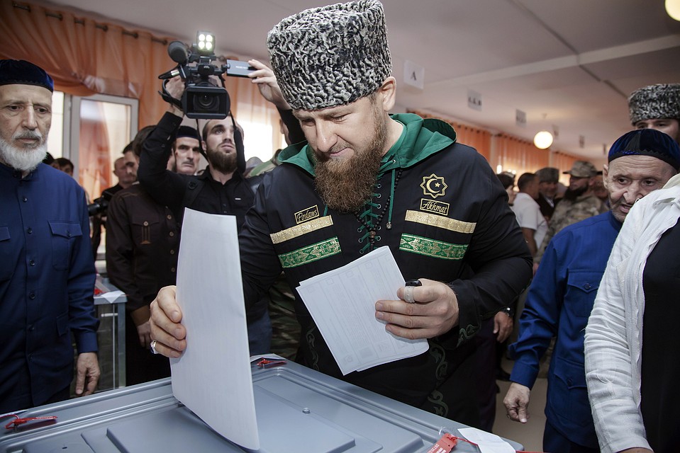 Глава Чечни прогнозирует высокую явку. Фото Елена Афонина. Фото: ТАСС