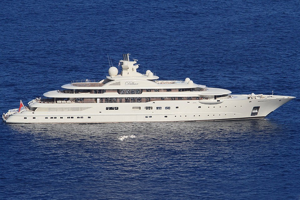 Судно занимает 17-е место среди крупнейших яхт мира. Фото: yachtharbour.com