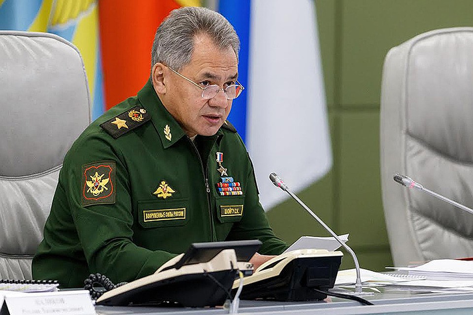 Министр обороны России генерал армии Сергей Шойгу