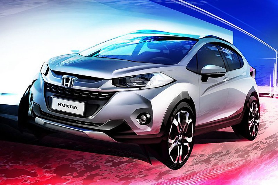 WR-V - самый маленький кроссовер Honda.
