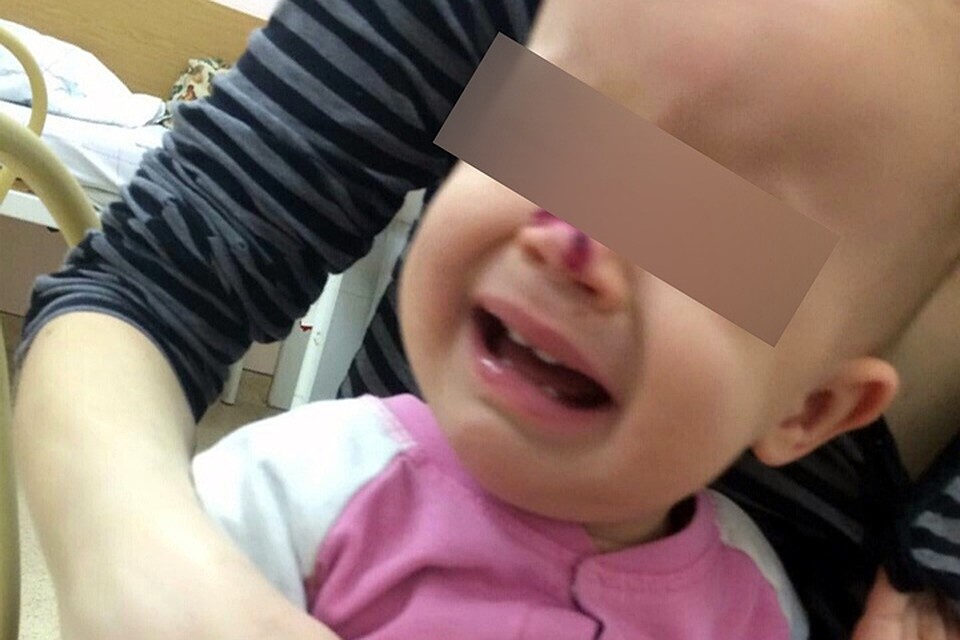 Маленькая Света до сих пор напугана. Фото предоставлено героями публикации.