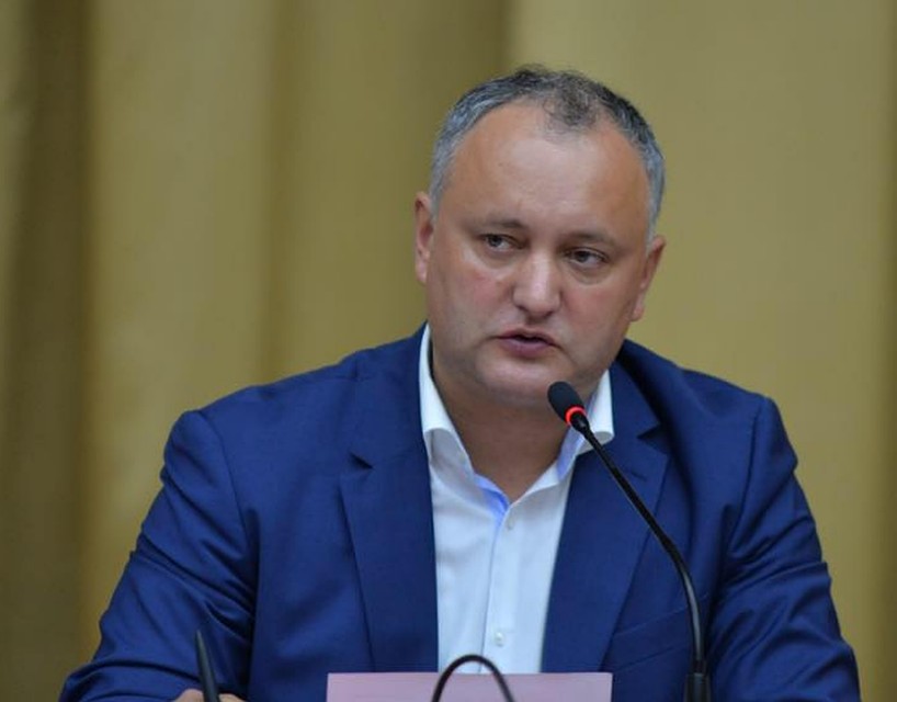 Игорь Додон.