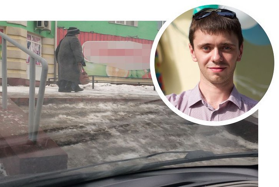 Саратовец вместо коммунальщиков почистил лестницу, на которую жаловались в соцсетях.