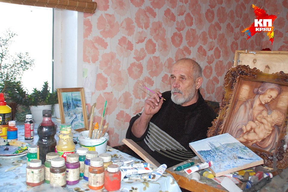 А еще Александр Исаков увлекается акварельной живописью Фото: Марина АЛЕХИНА