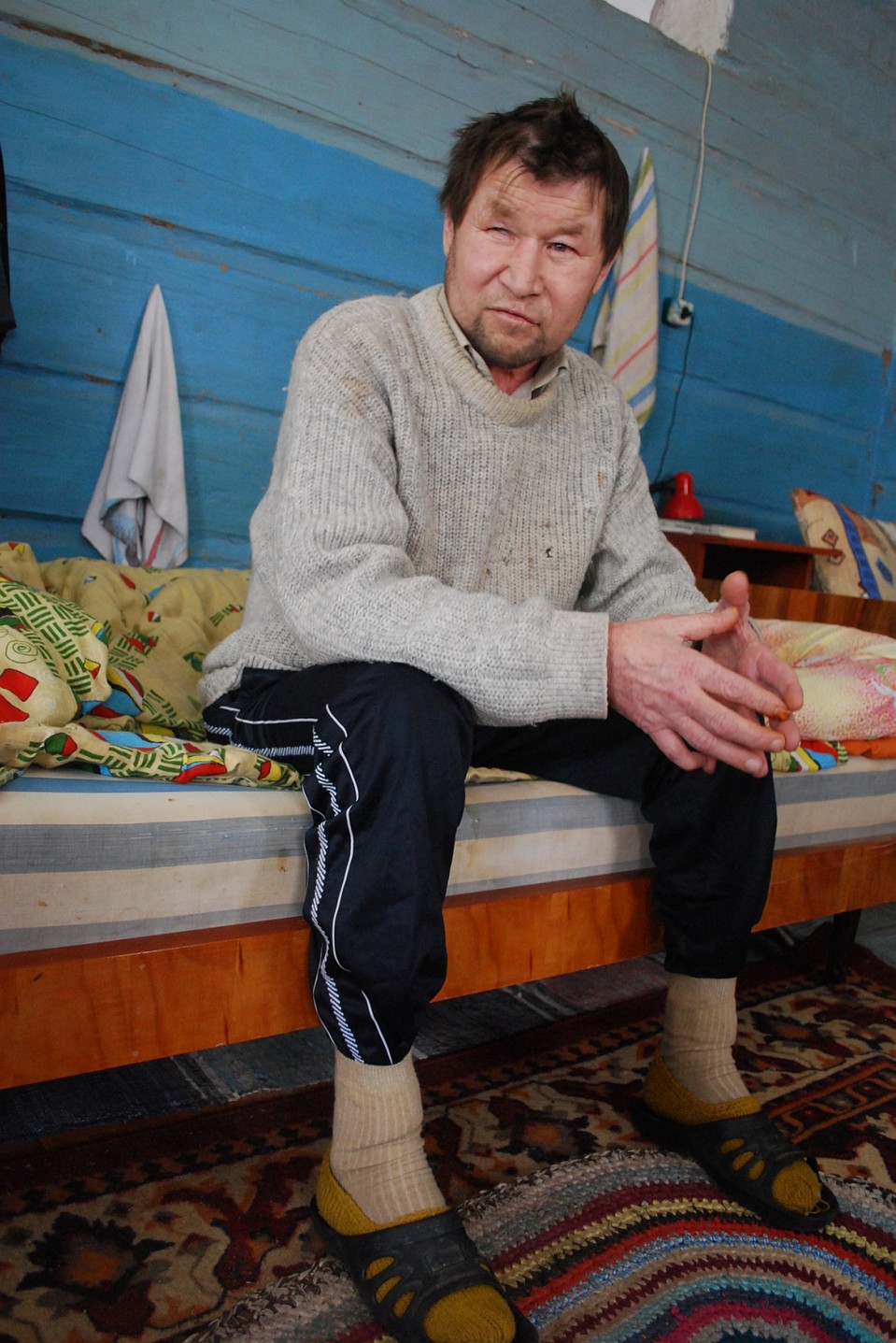 56-летний Александр уже год в приюте. Фото: Марина СИЗОВА