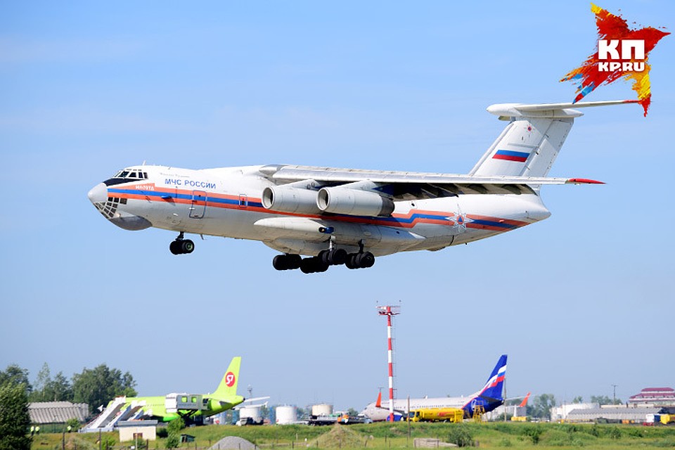 Самолет Ил-76 МЧС России, пропавший в Качугском районе, работал в Донбасе и на авиакатастрофе под Ростовом. ФОТО: Алексей Коршунов