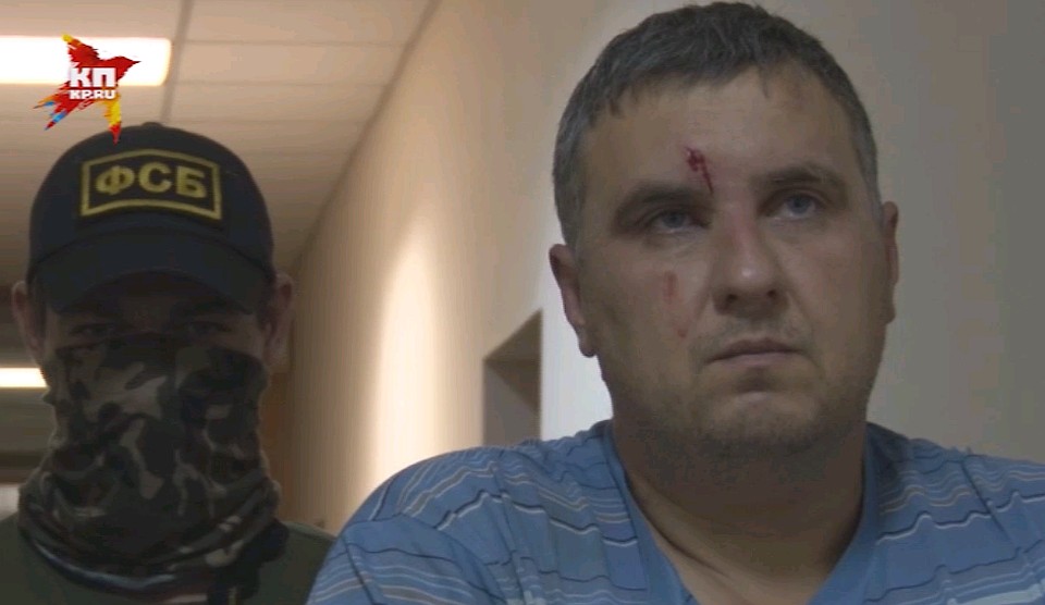 Задержанный оперативниками ФСБ украинец Евгений Панов.