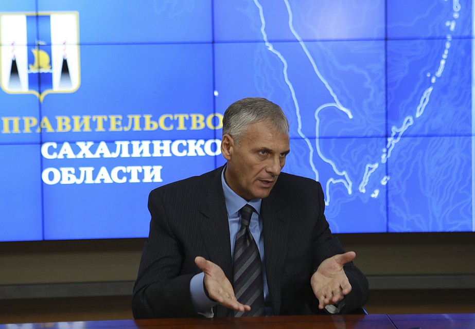 Губернатор Сахалинской области Александр Хорошавин был задержан в 2015 году Фото: Нигина БЕРОЕВА