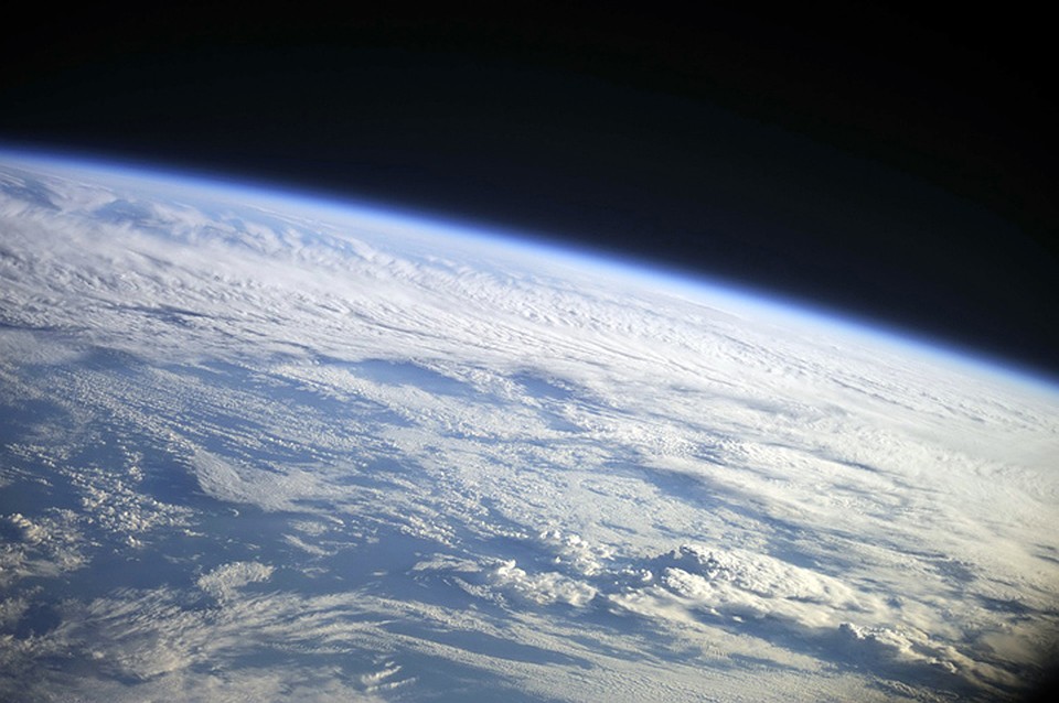 Так космонавты видят нашу планету из космоса. Фото: roscosmos.ru