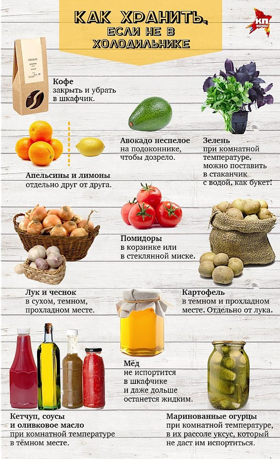 А вот как хранить некоторые продукты без холодильника Фото: Анна ЛАТУХОВА