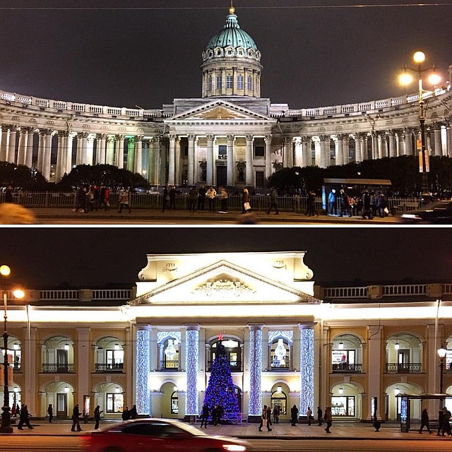 Практически новогодний Петербург. Фото: Людмила Иванова