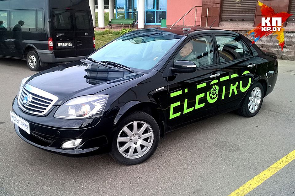 Первый белорусский электромобиль на базе седана Geely