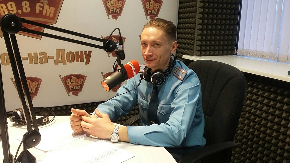 Гостем программы стал подполковник Игорь Тягненко Фото: Ирина ПОТЕРЯ