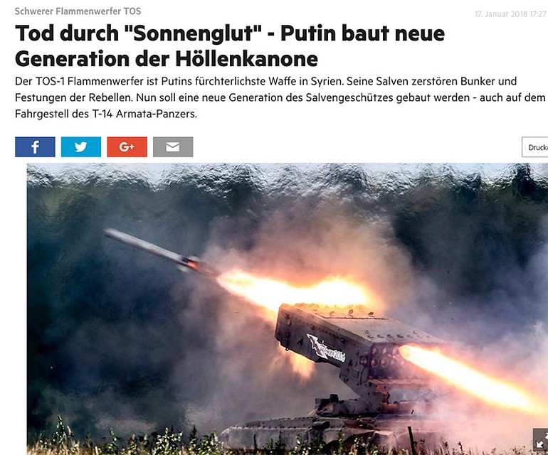 Журнал Stern разъяснил евросообществу, чем может грозить вооруженный конфликт с Россией.