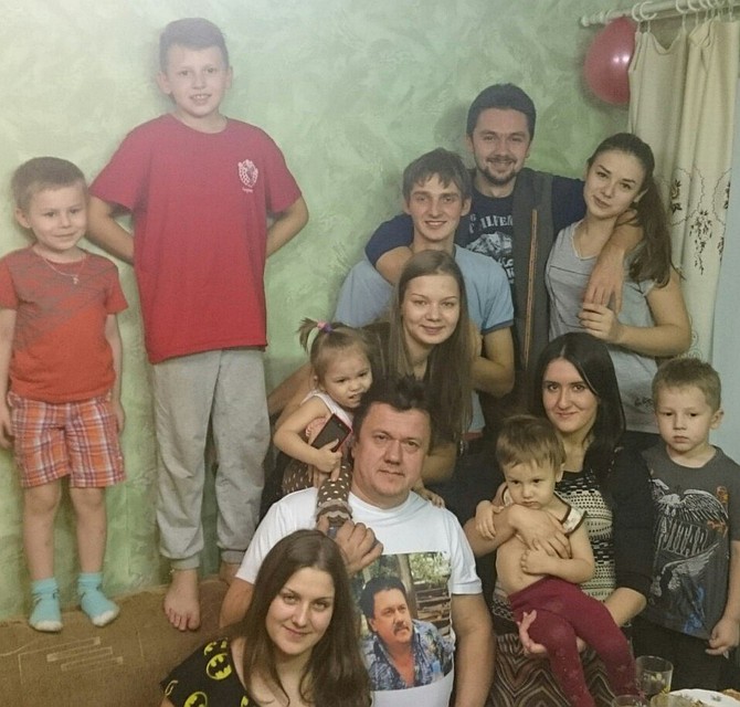 Семья у Юлии Вольф большая