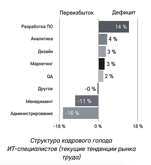 В ближайшие 10 лет России понадобится 2 миллиона айтишников