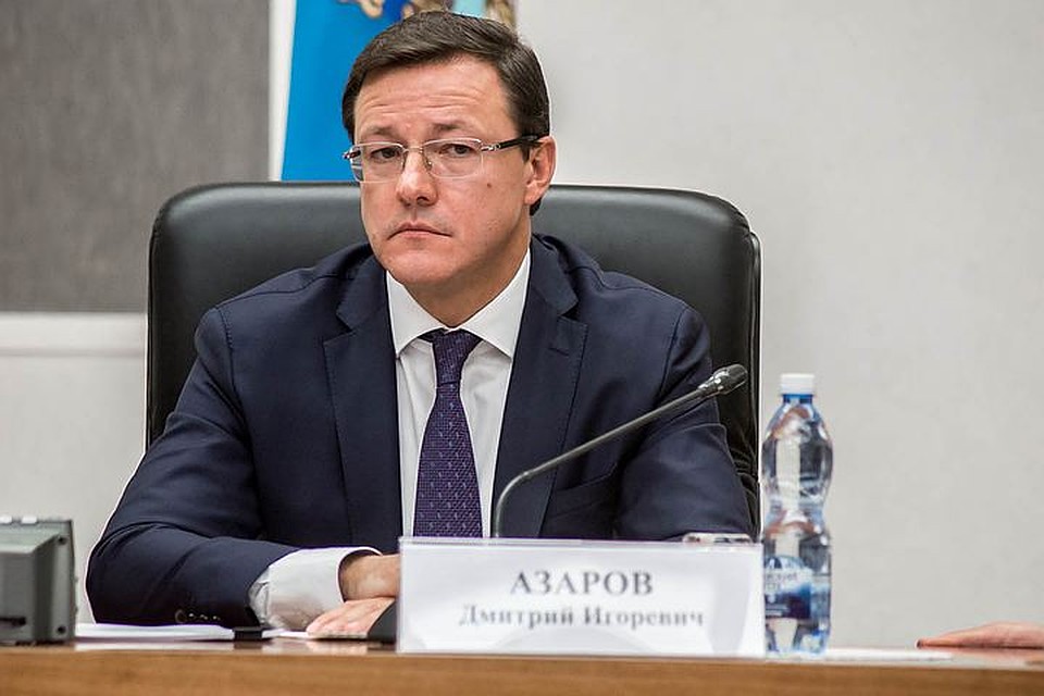 Врио губернатора Самарской области Дмитрий Азаров. Фото: Светлана МАКОВЕЕВА.