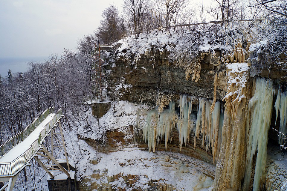 Самый высокий водопад в Эстонии. Фото: Павел Прокофьев.