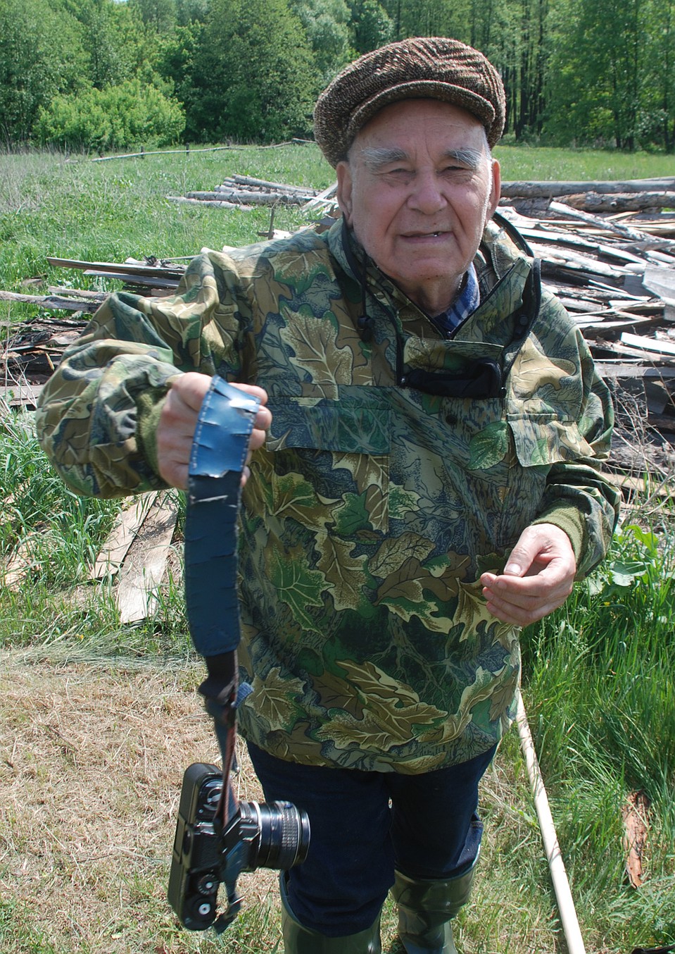 Один из последних снимков Василия Михайловича.