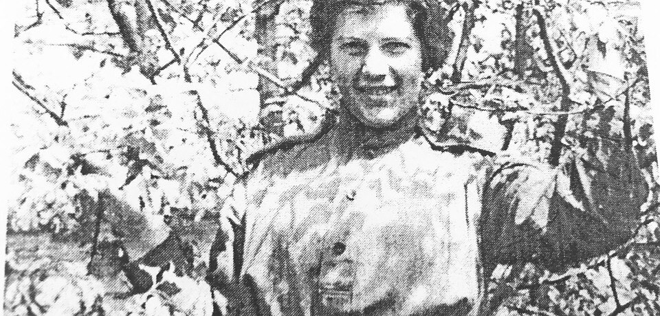 Люба Ясинская (фото 1943 г.) Фото: из фондов музея им. Лизы Чайкиной