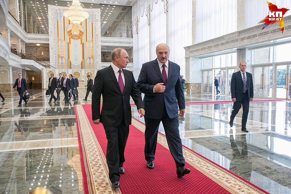 Владимир Путин в начале выступления подчеркнул заинтересованность России в дальнейшем развитии Союзного государства и наращивании интеграции с Беларусью. Фото: Павел МАРТИНЧИК