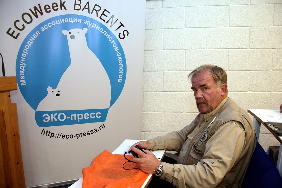 Курт Оддекалв на саммите "ЭКО-неделя Баренцева региона". Фото: Агентство "ЭКОпресс".