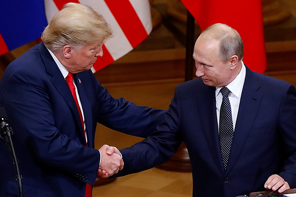 Президенты России и США обо многом договорились в Финляндии Фото: REUTERS