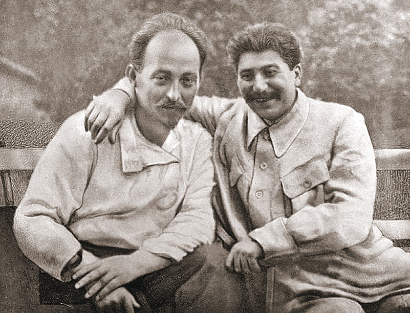 Феликс Дзержинский и Иосиф Сталин на даче под Москвой. Лето 1924-го. Фото: Архив ФСО РФ