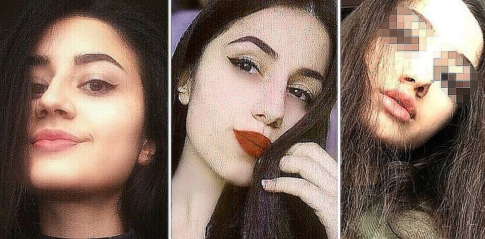 Сестры Хачатурян: Кристина, Ангелина и Мария
