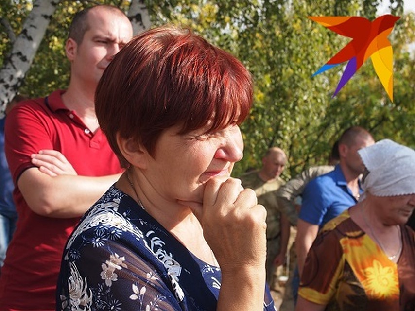 Прощание с Главой ДНР на кладбище Фото: Ольга ЖУКОВА