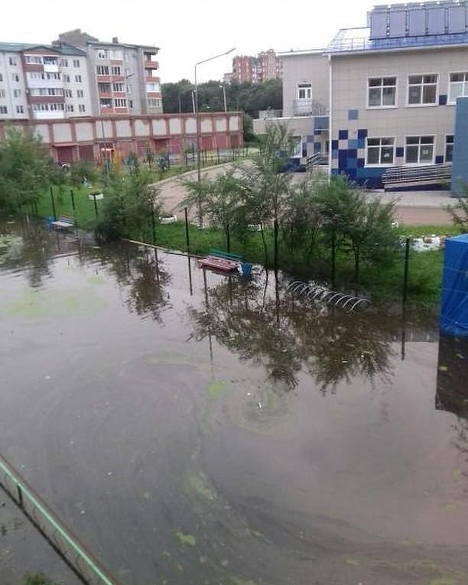 Уссурийск снова "плывет". Фото: dpscontol_125rus