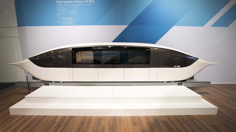 Высокоскоростной юнибус SkyWay.