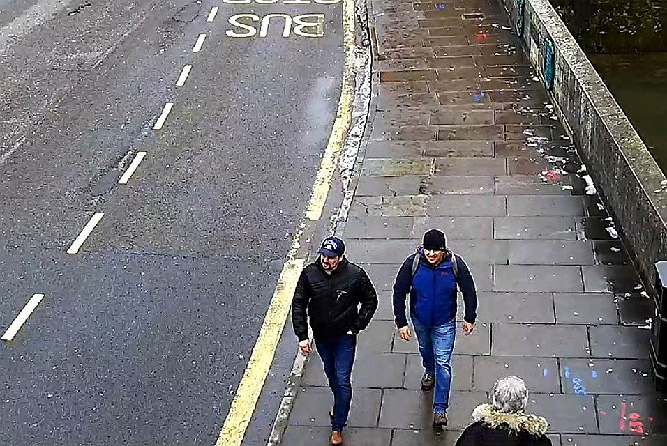 Власти Британии заявили, что эту атаку совершили россияне Александр Петров и Руслан Боширов Фото: REUTERS