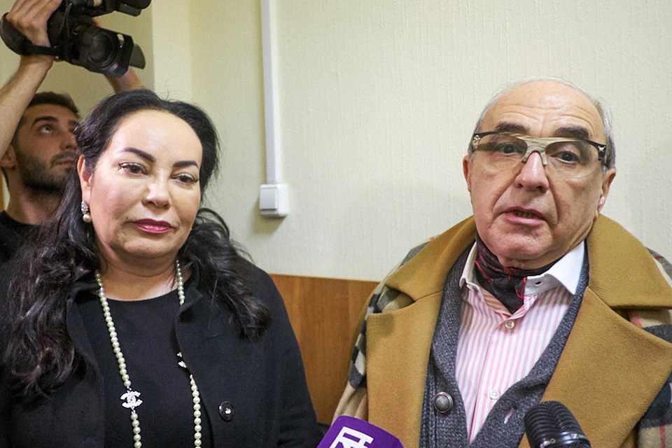 Адвокаты Добровинский и Стукалова на заседании суда по разводу Кержаковых. Фото: Артем КИЛЬКИН