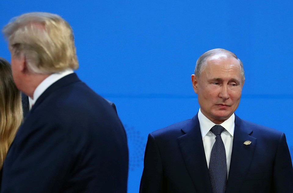 Короткий контакт между Путиным и Трампом все-таки был Фото: REUTERS